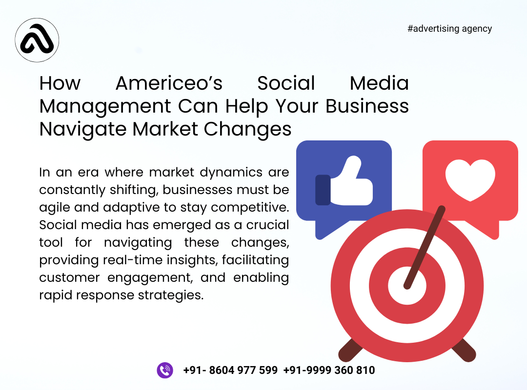How Americeo’s Social Media Management Can Help Your Business Navigate Market Changes